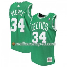 Maillot Basket Homme Boston Celtics Paul Pierce 34 Hardwood Classics Vert Swingman